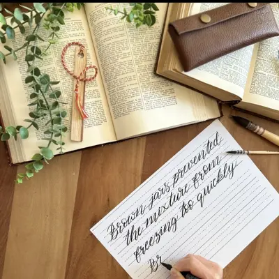 Christmas Calligraphy Workshop
