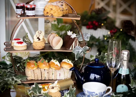 Christmas Afternoon Tea at Beckworth Winter Garden Cafe