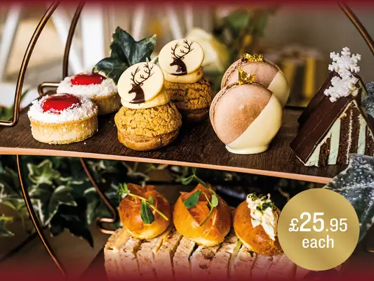 Christmas Afternoon Tea At Origins Patisserie, Bicester