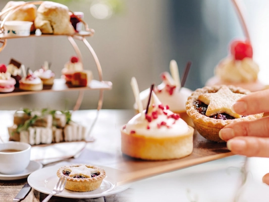 Christmas Afternoon Tea At Patisserie Theatre, Cardiff