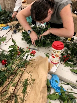 Christmas Wreath Making -Yarnton 30th November