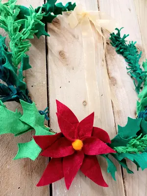 Felt Wreath Making at Yarnton 4th December