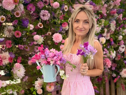 Floral Sow Along Workshop at Van Hage with Cara Thompson