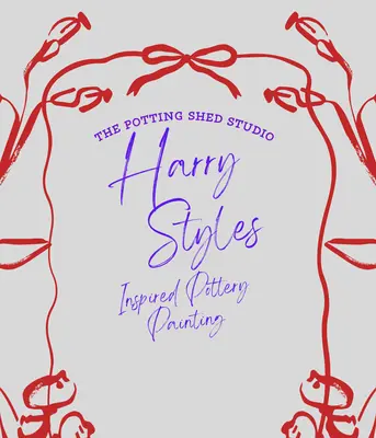 Harry Styles Inspired Pottery Painting Session at Huntingdon