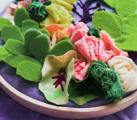 Hoop Art Workshop at Barton Grange