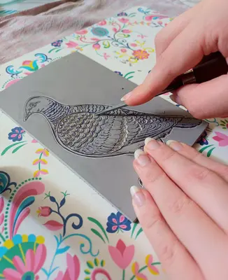 Introduction to Lino Printing at Yarnton 25th September