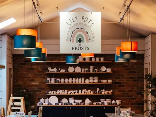 Lily Pots Pottery at Woburn Sands