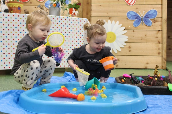Messy Play at Willington