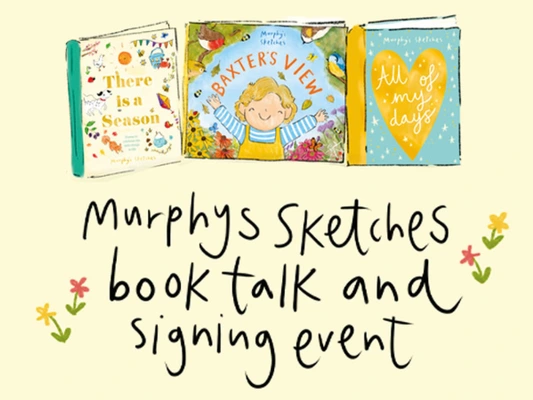 Murphy Sketches Book Talk & Signing Event at Woburn Sands