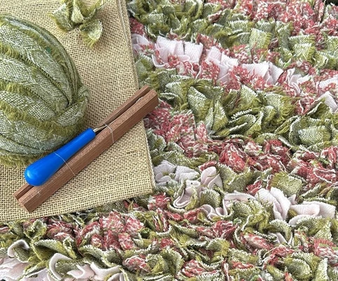 Rag Rugging Workshop at Barton Grange