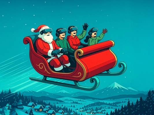 Santa’s Virtual Reality Sleigh Ride - Woburn Sands