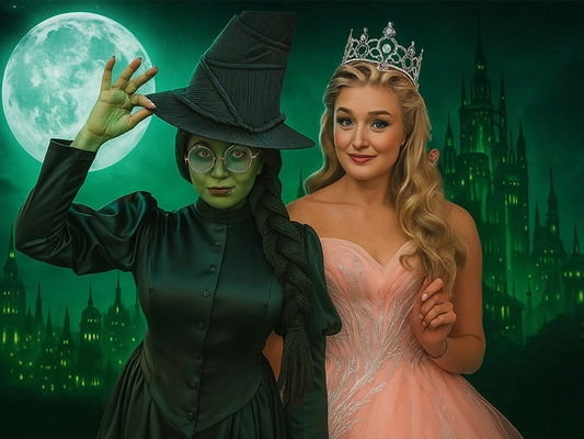 Spooktacular Party Time- Elphaba and Glinda
