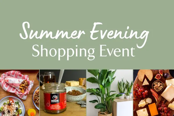 Summer Evening Shopping Event at Coton Orchard Summer Evening Shopping Event at Coton Orchard