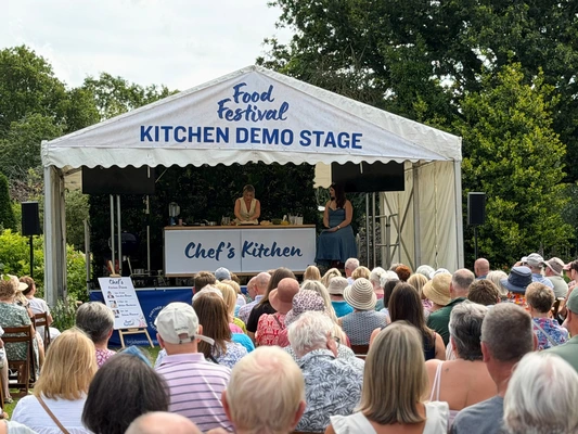 Blue Diamond Hosts Its First Food Festival at Bridgemere Show Garden