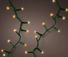 1000 LED Compact Two Tone Gold String Lights - image 2