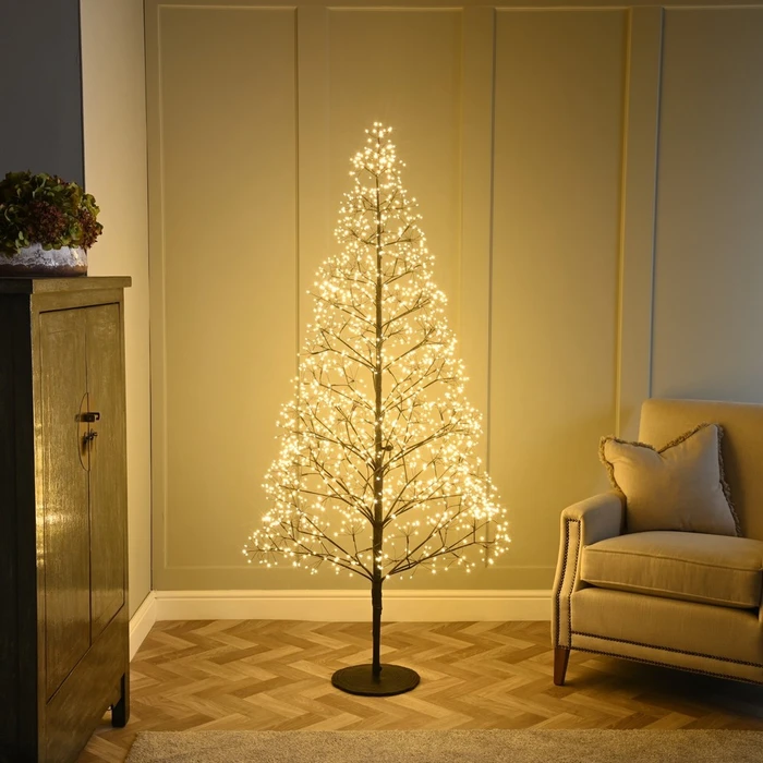 1.8m Black Confetti Tree