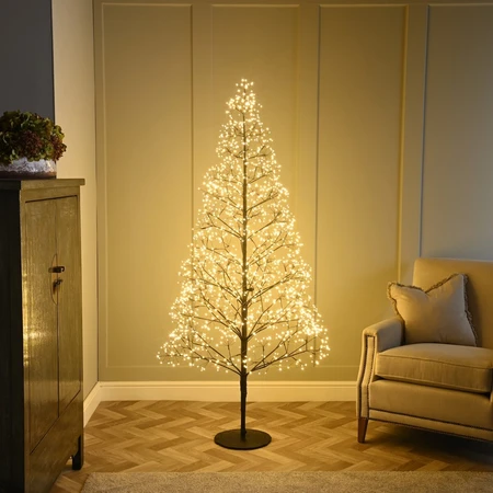 1.8m Black Confetti Tree