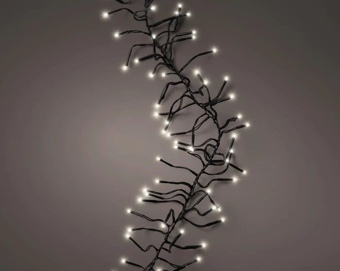 2040 LED Warm White Cluster String Lights - image 2