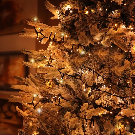 500 LED Compact Two Tone Gold String Light - image 1
