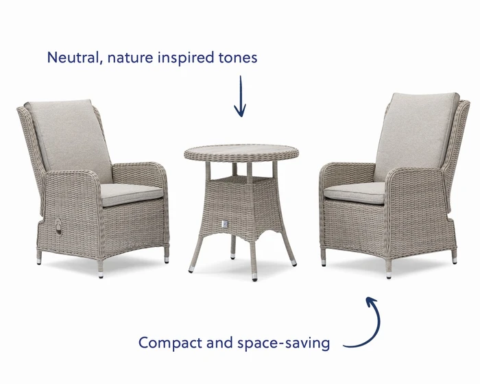 Athens 3pc Bistro Set - image 2