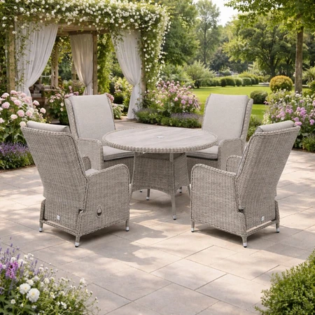 Athens 4 Seat Dining Set - image 1