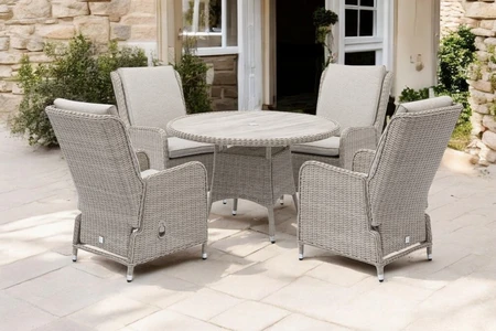Athens 4 Seat Dining Set 2025