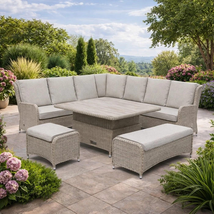 Athens Large Corner Dining Set - image 1