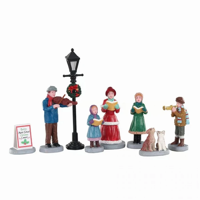Lemax Baily's Music School Carolers - image 1