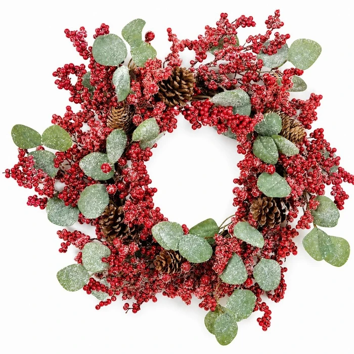Christmas Berry Wreath 50cm - image 1