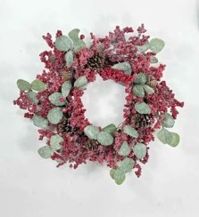 Christmas Berry Wreath 50cm - image 2