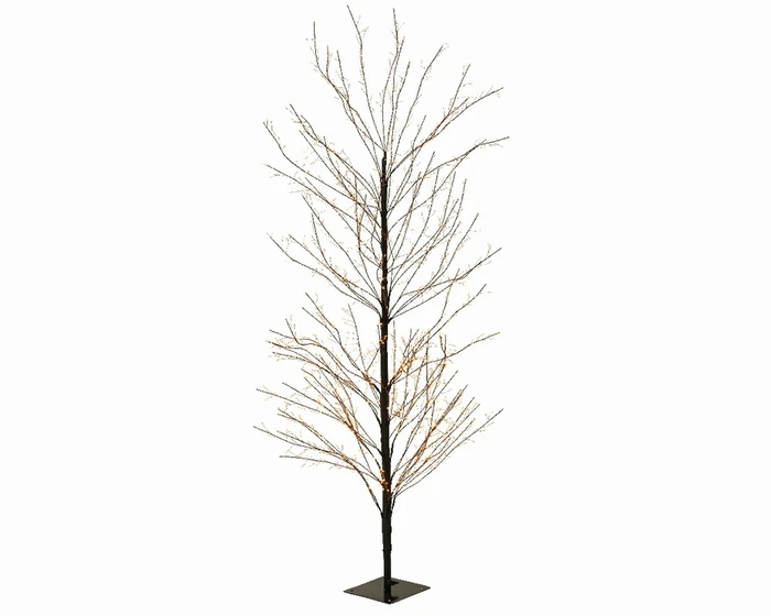 Classic Warm White 1755 Micro Static LED Tree - image 3
