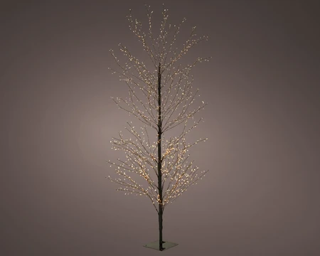 Classic Warm White 1755 Micro Static LED Tree - image 2