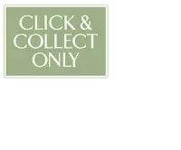 Click & Collect Only