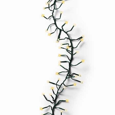 Cluster 1500 Two Tone Gold Mix String Light - image 2