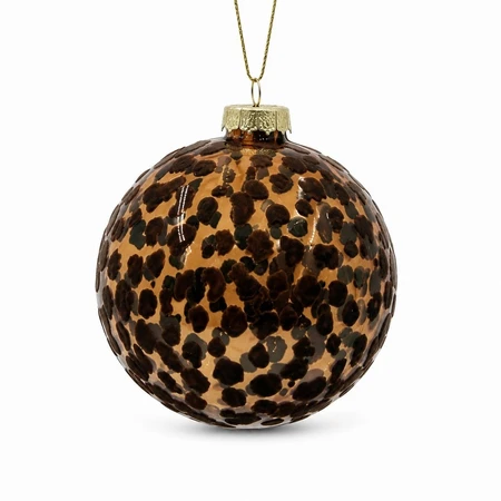 Espresso Animal Print Bauble