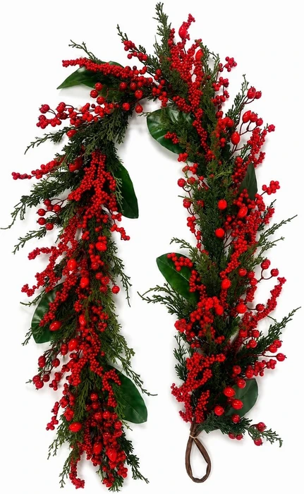 Cypress & Berry 6ft Garland
