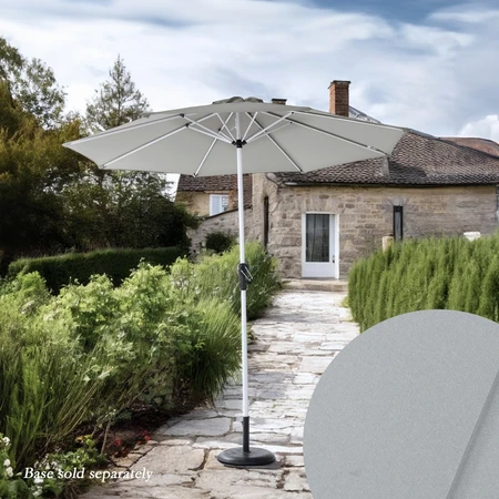 Diamond Garden Parasol Ash Grey 2.7m