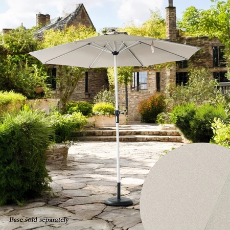 Diamond Garden Parasol Sand dia2.7m