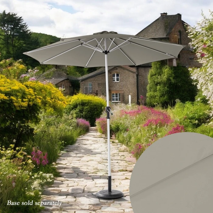 Diamond Garden Parasol Taupe 3m