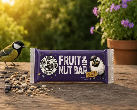 Diddly Squat Farm Fruit & Nut Bar for Greedy Feathered Gobblers