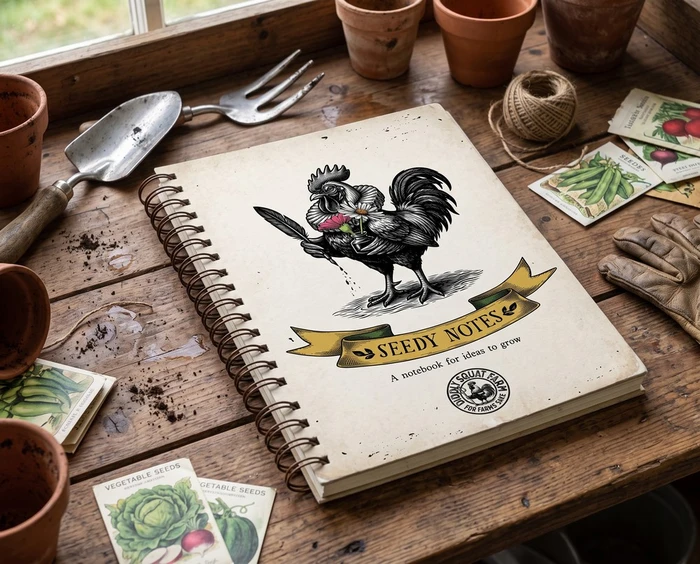 Diddly Squat Farm Plantable Notebook