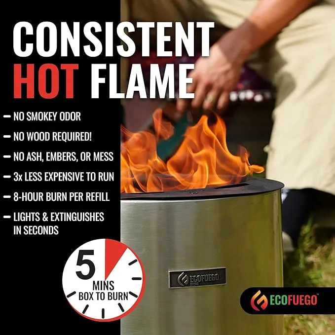 El Campo Stainlesss Steel Fire Pit - image 2