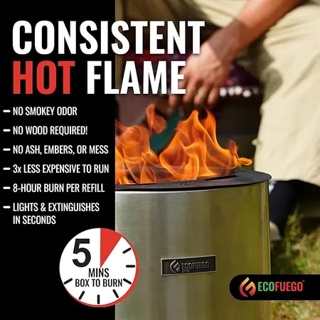 El Campo Stainlesss Steel Fire Pit - image 2
