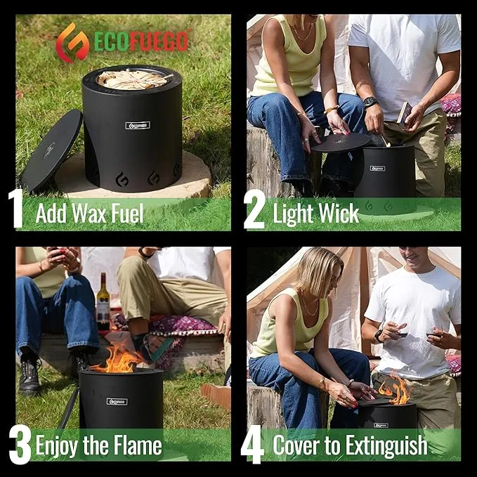 El Campo Stainlesss Steel Fire Pit - image 3