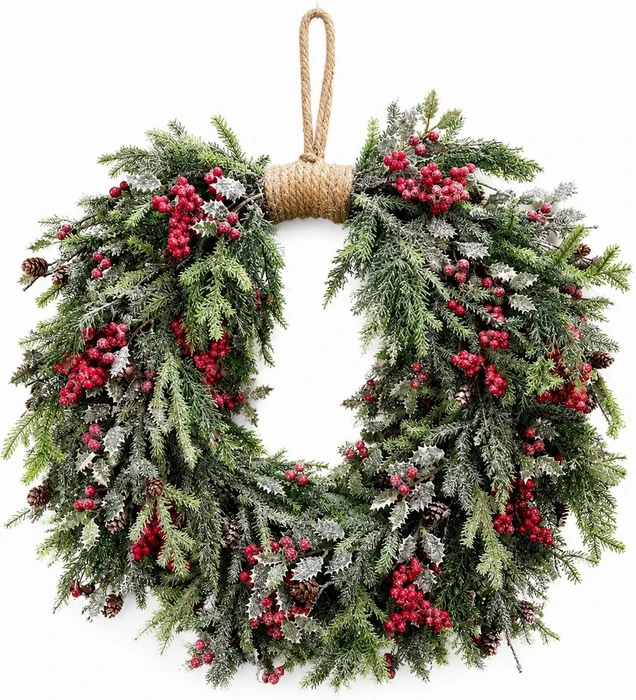 Folkingham Jute Wreath 60cm