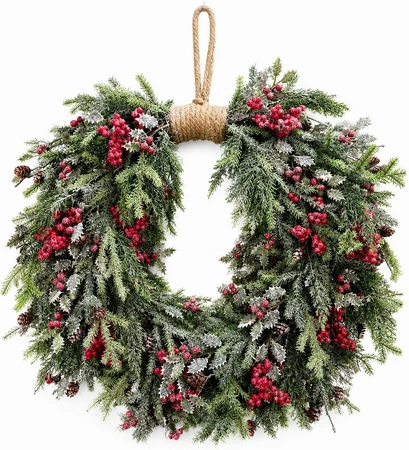Folkingham Jute Wreath 60cm