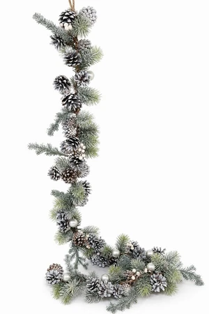 White 6ft Garland