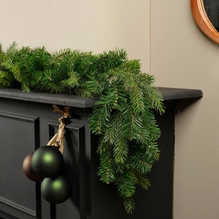 Grandis 9ft Green Garland - image 2