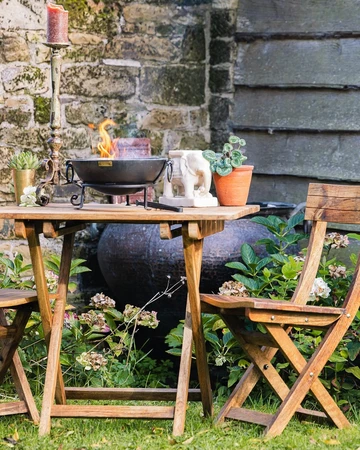 Kadai Mango Wood Cafa Chair - image 2