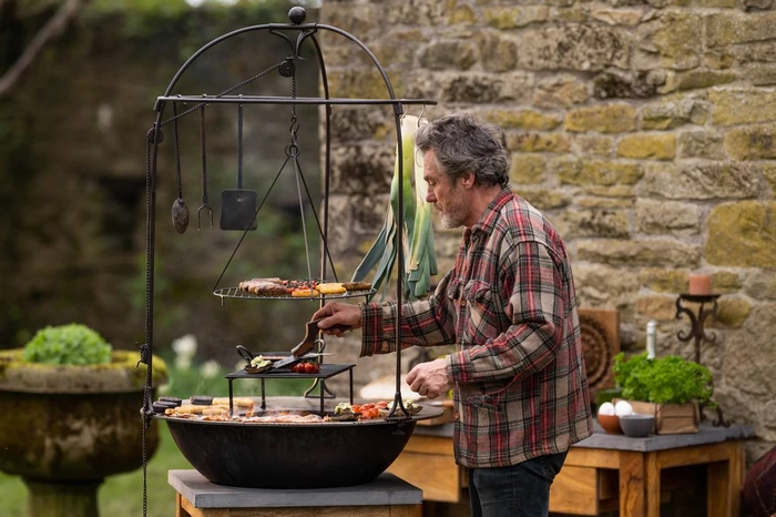 Plancha Kadai Tripod Pulley System - image 3